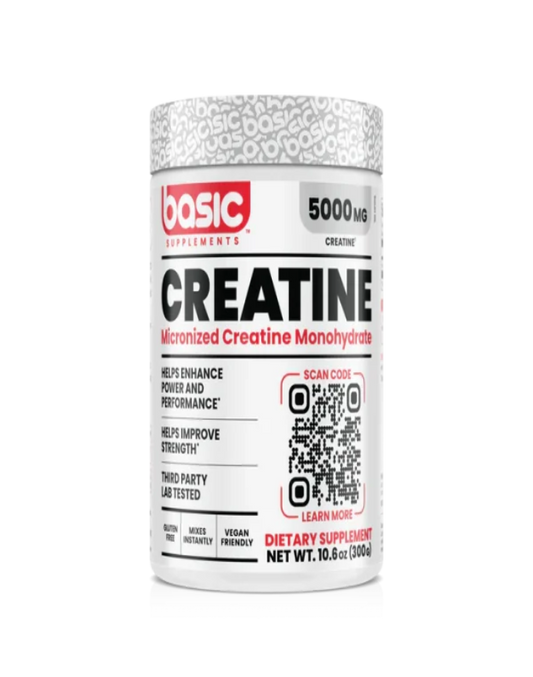 Creatina Basic 300g Sin Sabor