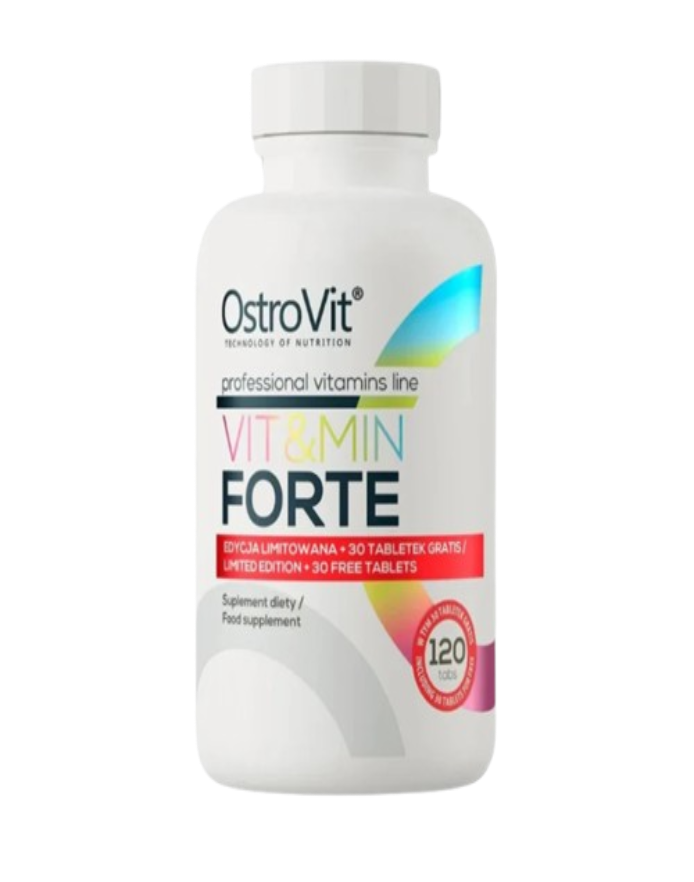 VIT&MIN Forte – 120 Tablets (60 Servicios) | OstroVit
