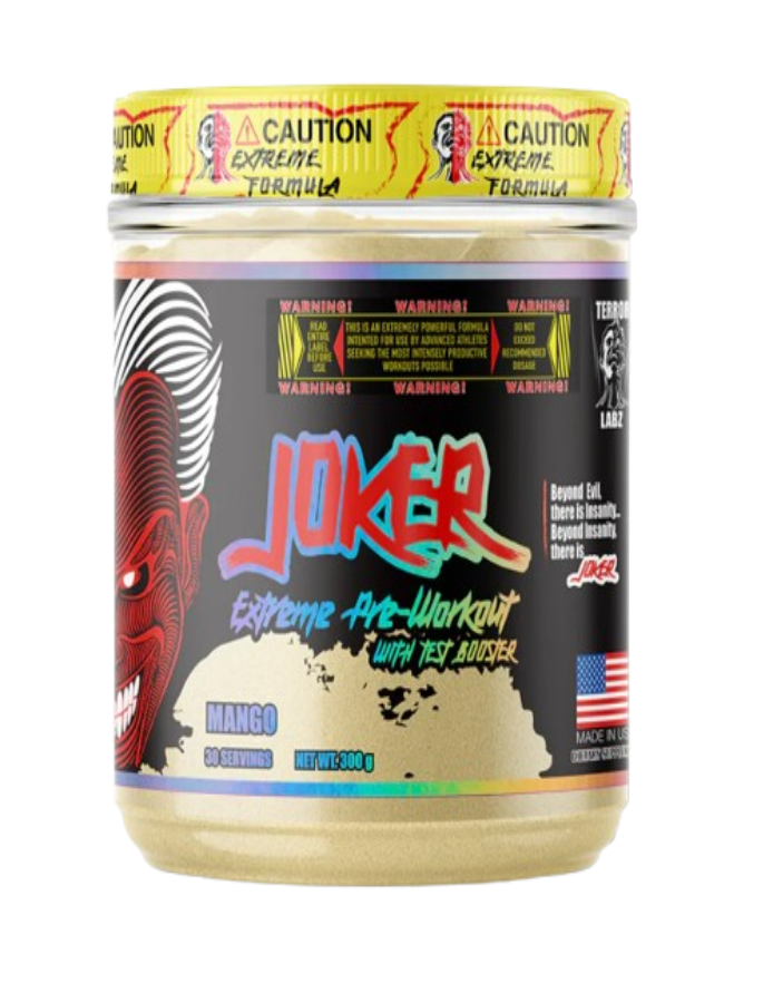 JOKER EXTREME – Pre Workout + Test Booster (300g / 30 servicios)